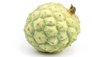 Obraz premium custard apple on white background. 