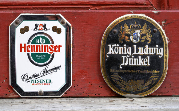 Biermarken Henninger und K&ouml;nig Ludwig