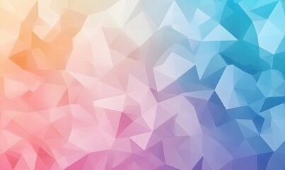 Obraz premium Abstract_2D_geometric_colorful_background,generation AI