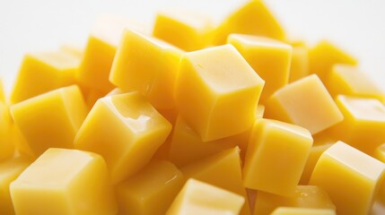 Natural, Golden Cube Shapes