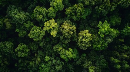 Naklejka premium Enchanting forest landscape, a captivating visual journey through nature's embrace