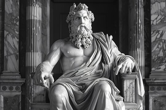 The Statue of Zeus at Olympia, one of the Seven Wonders of the Ancient World, is a magnificent representation of the Greek god Zeus. Crafted by the renowned sculptor Phidias, this colossal statue stan