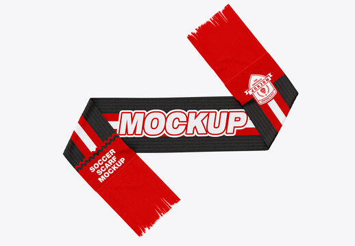 Sport Scarf Mockup
