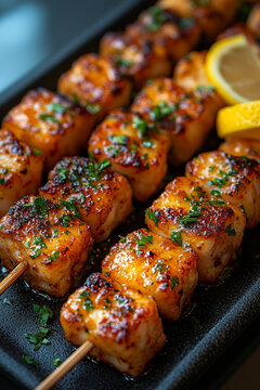 grilled chicken wings on grill