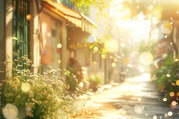 Street outdoors city backgrounds.