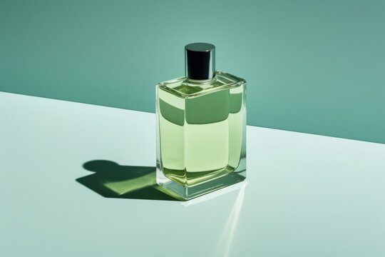 Bottle cosmetics perfume container.
