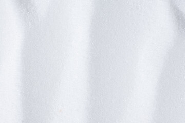 Obraz premium Natural white food salt fine grind, top view