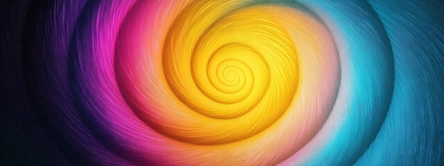 Abstract swirling colorful spiral background.
