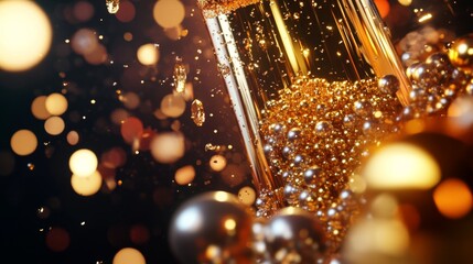 Gatsbythemed slot machine animation with liquid physics and effects