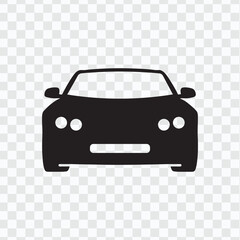 Obraz premium Car Icon Set | Automobile Silhouettes and Transport Symbols