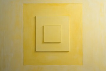 Pale Yellow Background with Centered Shadow - Versatile for Various Design Uses
