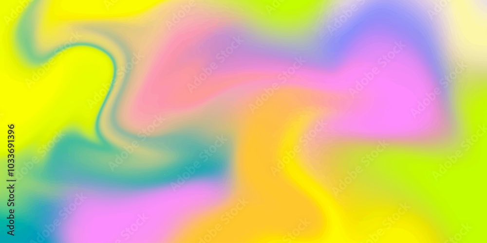 Aufkleber abstract vibrant gradient background vector design. liquid fluid colorful marble pattern.