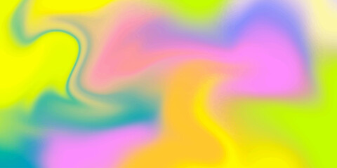 Abstract Vibrant Gradient Background Vector Design. Liquid Fluid Colorful Marble Pattern.