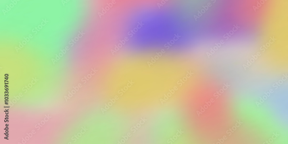 Poster Minimal Soft Gradient Background Vector Design. Vivid Light Abstract Blurred Backdrop.