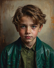 Pure Wonder in Little Eyes: A Timeless Child Portrait