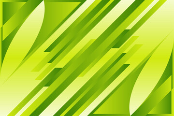 Abstract landscape green natural background design.