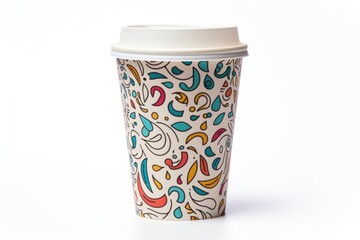 Paper cup porcelain beverage pottery.