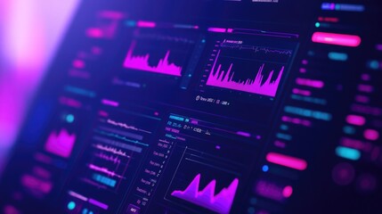 Interactive Digital Dashboard with Data Visualizations