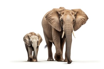Fototapeta premium Elephant wildlife animal mammal.