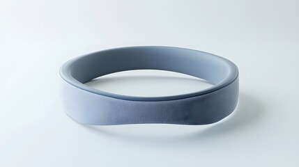 Narrow training headband isolated on a white background. 