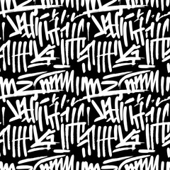  lettering pattern illustration black and white background