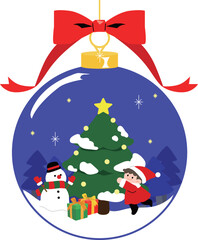 오너먼트 일러스트