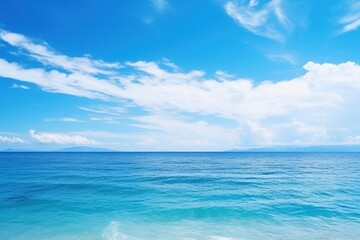 Fototapeta premium Ocean sky backgrounds outdoors.