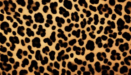 Fototapeta premium leopard print stylish design for clothes dark background cat spots