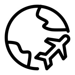 World flight icon