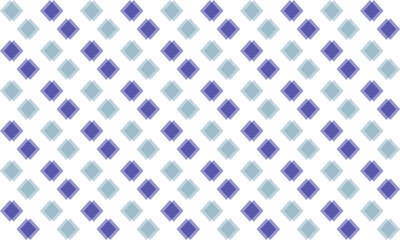 Blue green gray Square block arrange in diagonal line strip seamless Pattern design for fabric printing, vintage patter