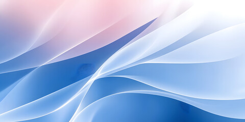 Soft abstract blue wave background modern illustration design