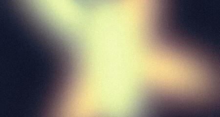Orange green soft color grainy gradient backdrop design, noise texture background, poster, banner, header, copy space