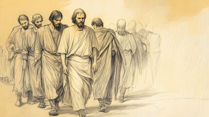 Rich Young Man Walks Away Sadly as He Struggles to Reconcile Christ s Teachings on Divorce Riches and Serving Others with His Own Desires and Attachments