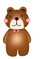 Obraz premium teddy bear cartoon