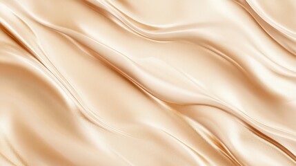 Obraz premium Abstract Satin Fabric with Smooth Waves