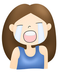 Girl crying 