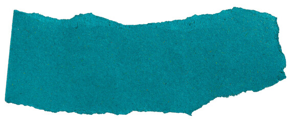 Ripped blue paper torn edges with transparent background png paper tear