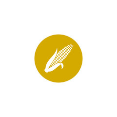 Corn circle icon isolated on transparent background