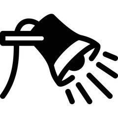 Simple vector icon megaphone
