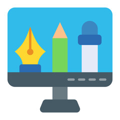 Obraz premium Graphic design Icon