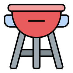 BBQ grill Icon