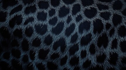 Obraz premium Detailed Close-up of Leopard Pattern Fur Texture