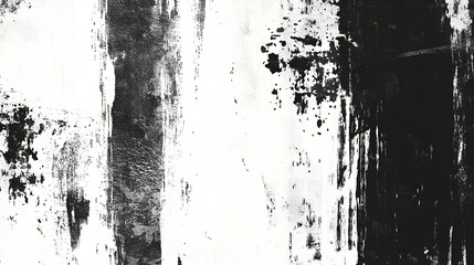 Abstract grunge black and white distressed texture background