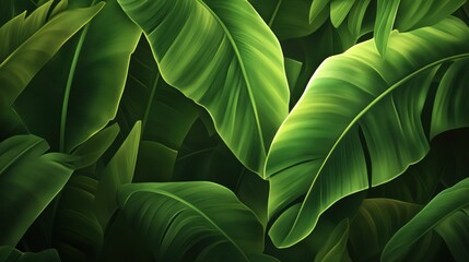 Tropical Leaf Background