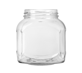 empty glass jar