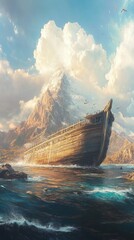The Legendary Noah Ark: Investigating Modern-Day Discoveries, Scientific Analysis, and Theological Interpretations of the Biblical Account of the Great Flood and the Ark's Alleged Landing on Mount