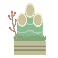 門松のイラスト