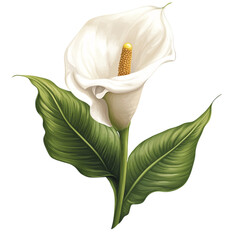 Stunning Calla Lily Image for Floral Arrangements and Decorative Purposes, Perfect for Weddings and Events