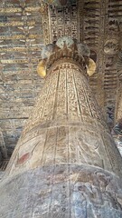 Khnum Temple Columns and Hieroglyphic Carvings – Esna, Luxor, Egypt | Ancient Egyptian Architecture