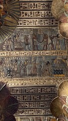 Khnum Temple Columns and Hieroglyphic Carvings – Esna, Luxor, Egypt | Ancient Egyptian Architecture